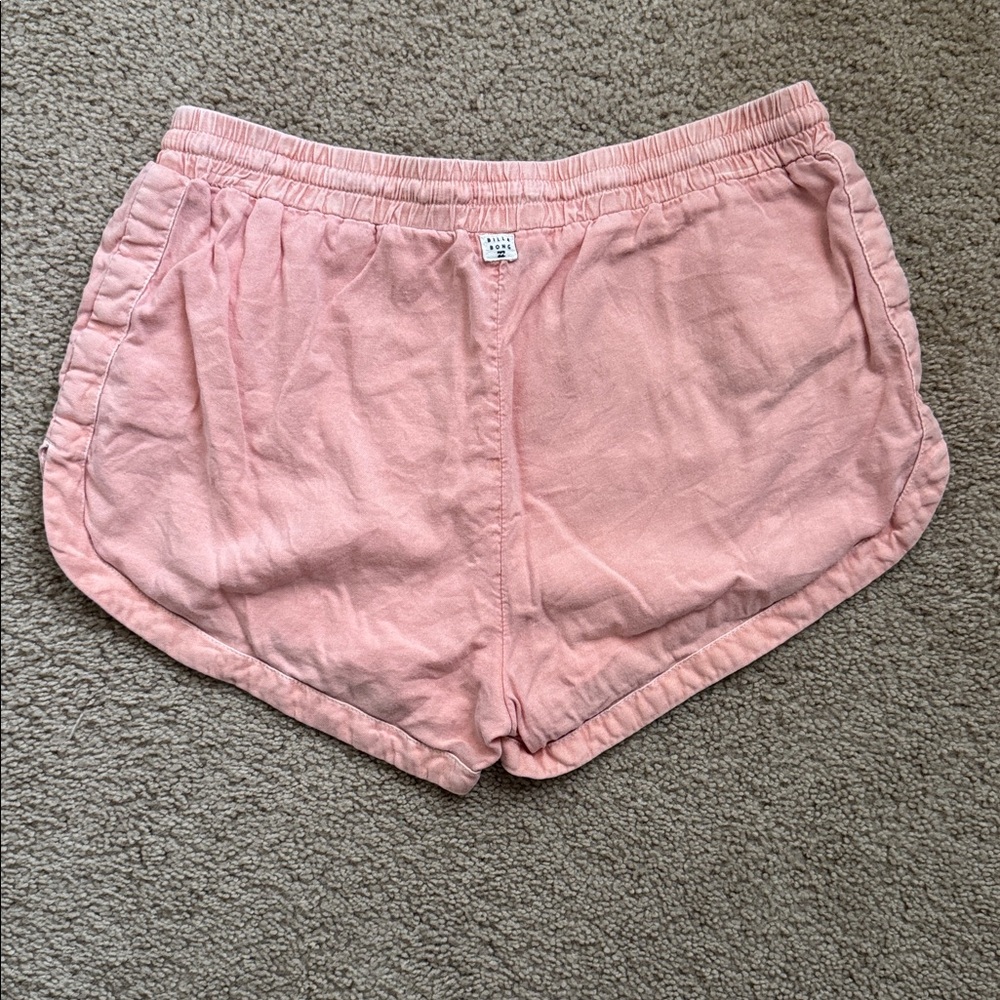 BILLABONG, M, drawstring shorts, coral color - Picture 2 of 3